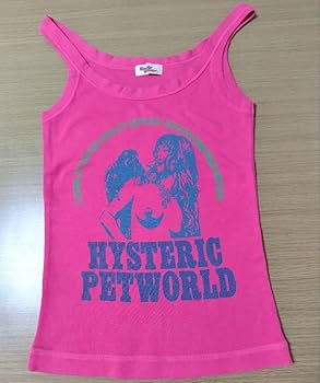 Amazon.co.jp: ヒステリックグラマー タンクトップ ヒスガール 90s T
