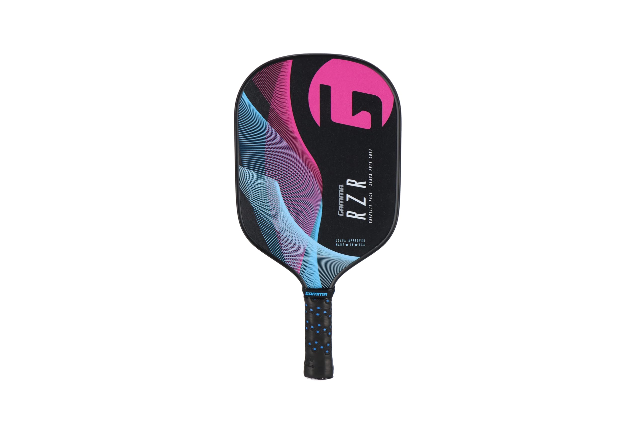 AMASPORT ピックルボールパドル 16インチ AMA SPORT Titanium Carbon Pickleball Paddle - 16mm Multi