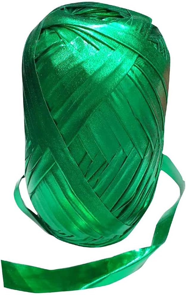 LaPace Metallic Shiny Fabric Ribbon Tape Yarn, Sparkle