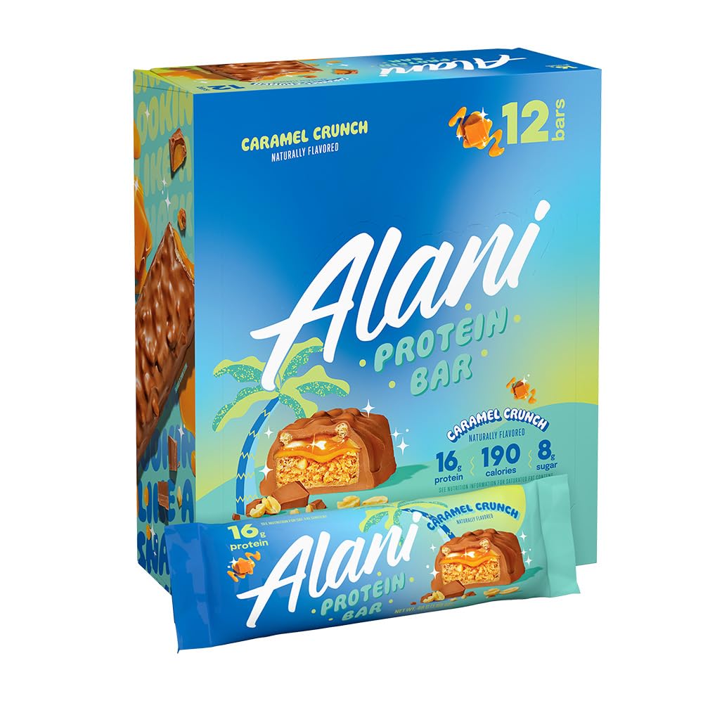 Alani Protein Bar - Caramel Crunch 48g x 12
