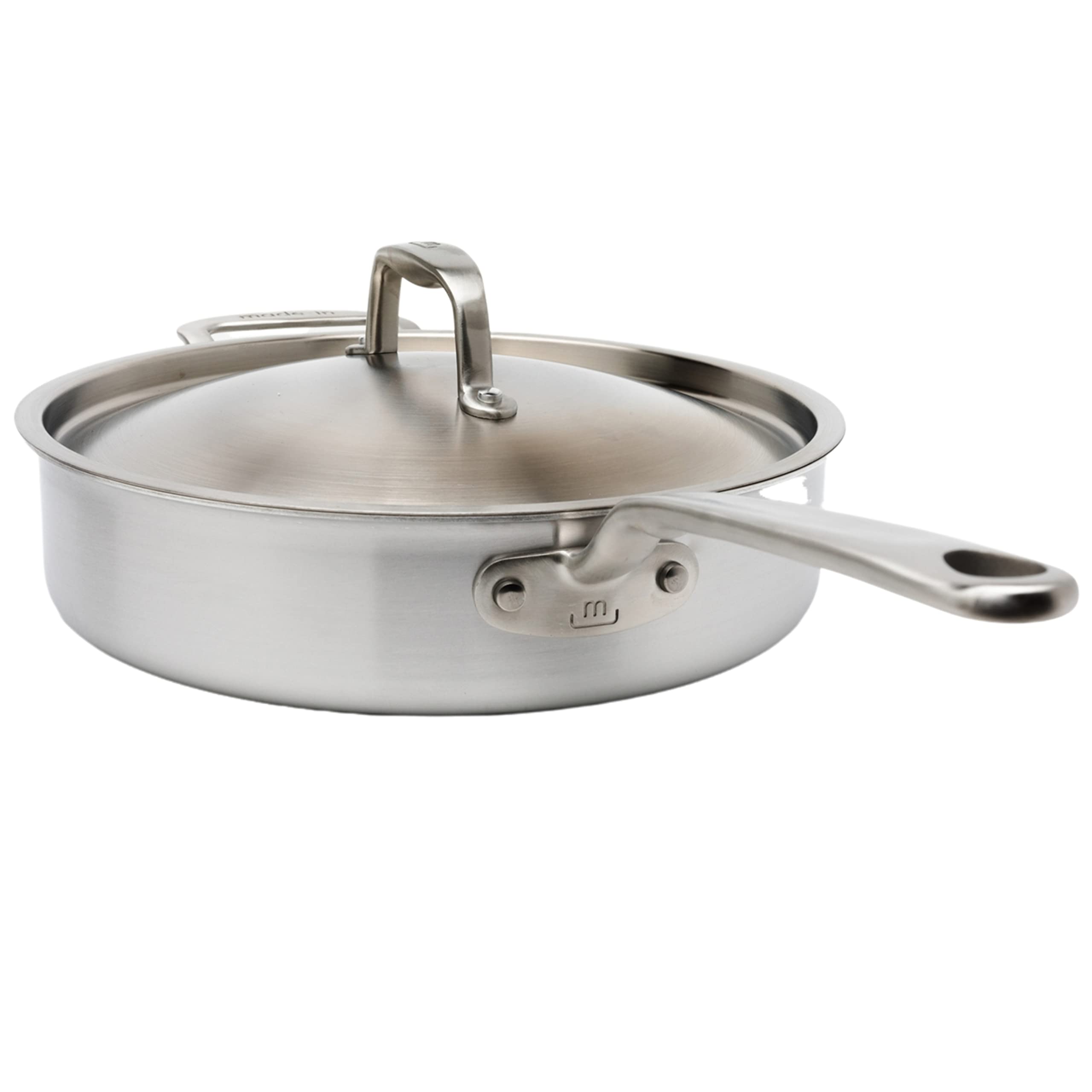 Buy Made In Cookware 3.5 Quart Saute Pan 5 Ply Stainless Steel Clad