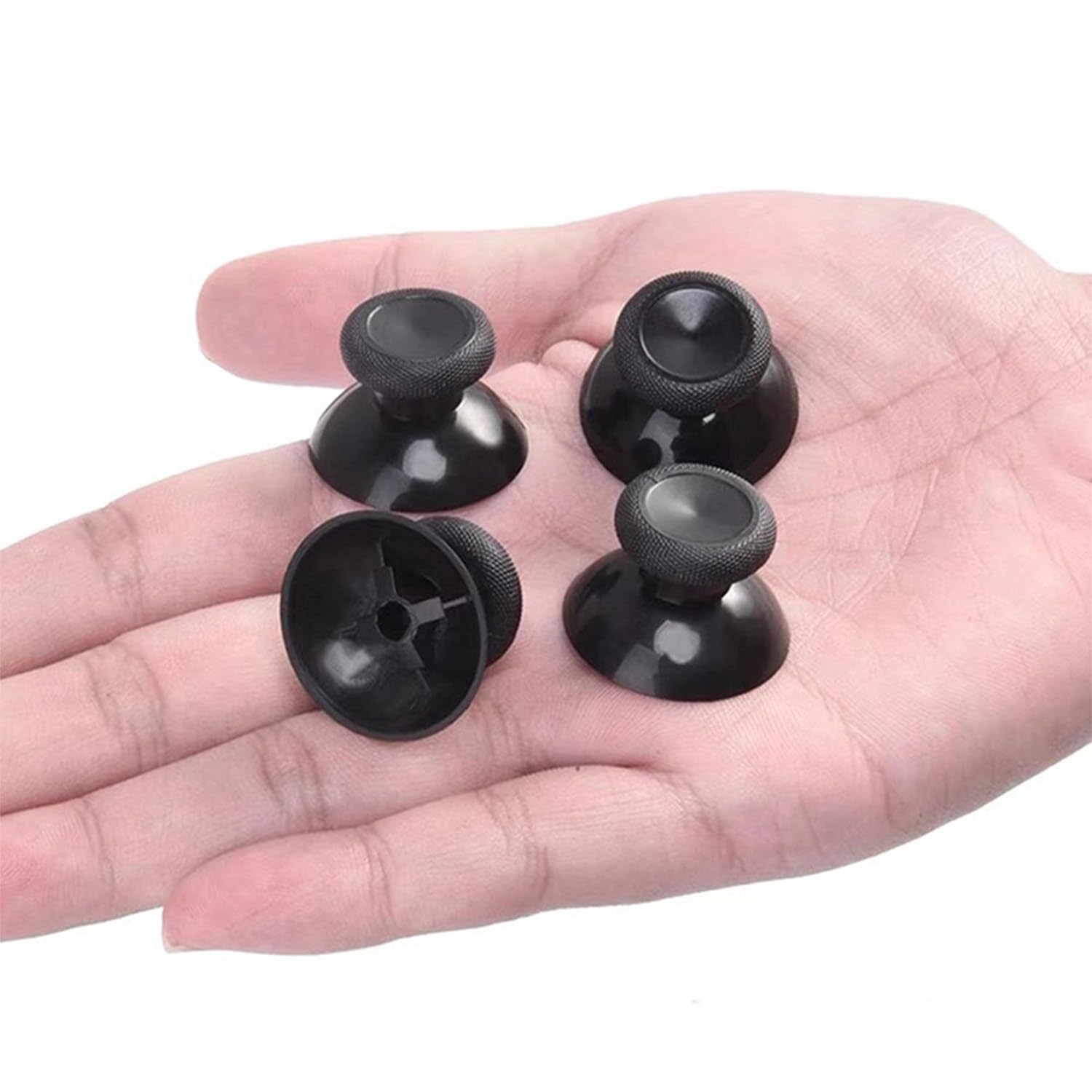 2 Paia Levette Analogiche per Xbox One Joystick, Pollice di Ricambio e Cacciavite Strumento Pry per Xbox One Controller, Analogici Thumbstick per Xbox One, Levette Analogiche Stick Ricambio