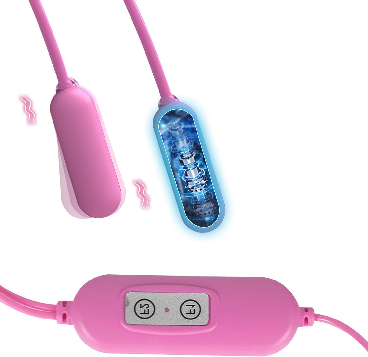 BDSMYEE Dilatatore Uretrale Pene con 7 Modalità di Vibrazione, Sonda Uretrale Vibratore Giocattoli Sessuali, Plug Uretrale Sextoys Masturbatore del Pene per Uomini