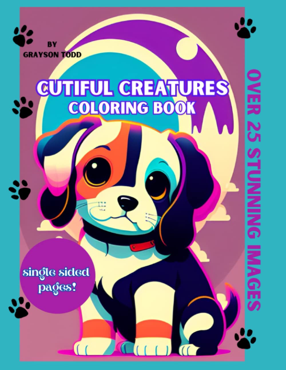 Cutiful Creatures Coloring Book