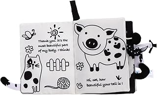 TOYANDONA 1Pc Crianças Cauda Pano Livro Kidcraft Playset Brinquedos Para O Bebê Crianças Brinquedo Educação Precoce Livro De Brinquedo Livro De Brinquedo Portátil Livro De Educação De