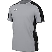 Nike Mens Short-Sleeve Soccer Top M Nk DF Acd23 Top SS, Wolf Grey/Black/White