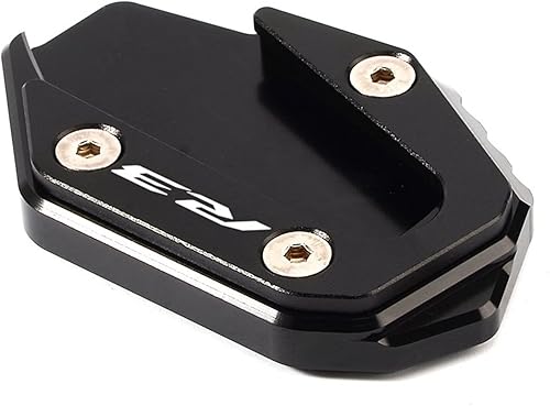 Miniatura 7 de TOYOCC Extension Board for Yamaha R3 YZF-R3 2017 2018 2019 2020 MT03 MT-03 Motorbike Kickstand Sidestand Side Stand Enlarge Extension Pads Bracket