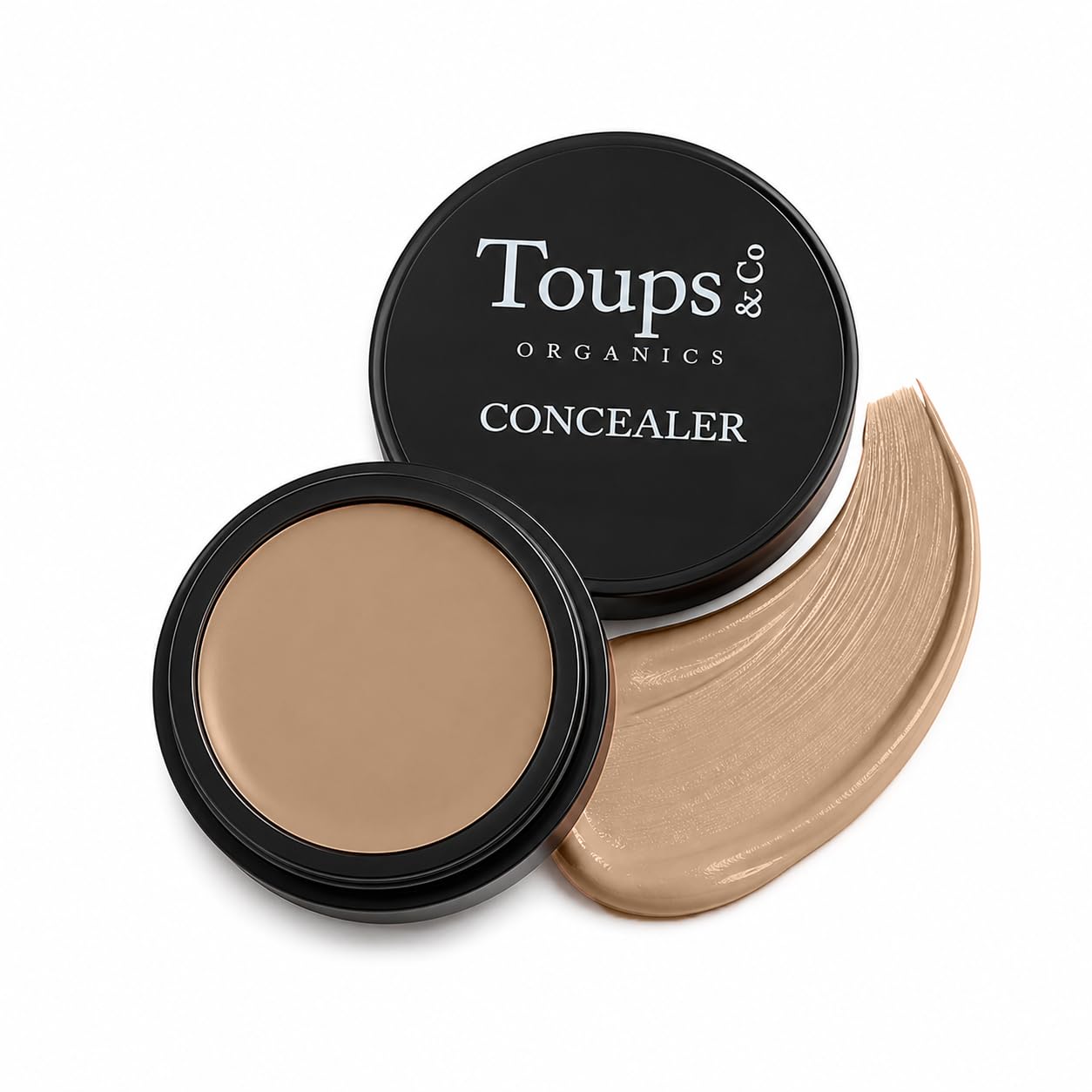Toups & Co Cream Concealer – Fresh | Hydrating Non-Comedogenic Concealer for Dark Circles, Blemishes & Spots | Long-Lasting Natural Coverage | Gentle for Sensitive Skin
