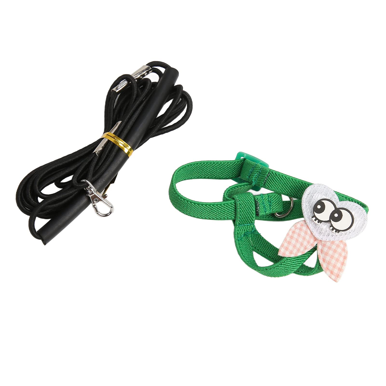 Bird Harness Line 7ft Cartoon Style Lightweight Traction Rope for Birds Flying Parrots (Green Eyes) (B0BHRHMQ2C) Amazon Price History, Amazon Price Tracker