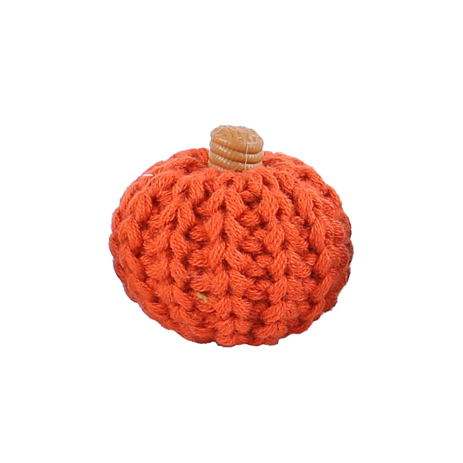 Tsophreniq Artificial Pumpkins Crocheted Harvest Fall Thanksgiving Table Decors Small Pumpkin Harvest Miniature Artificial Small