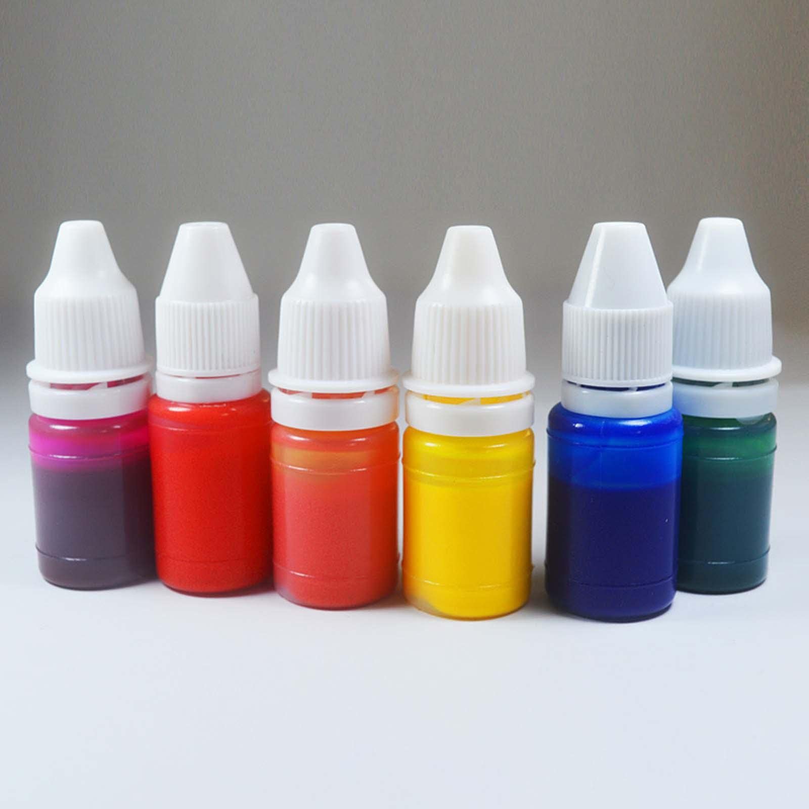 10 Set 10 Stück Stempel Nachfülltinten Tinte helle Farbe Nachfülltinte schnell trocknend, Stil 4