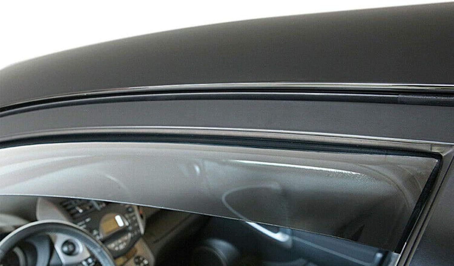OMAC Wind and Rain Deflector Compatible with Audi A1 Sportback 2011