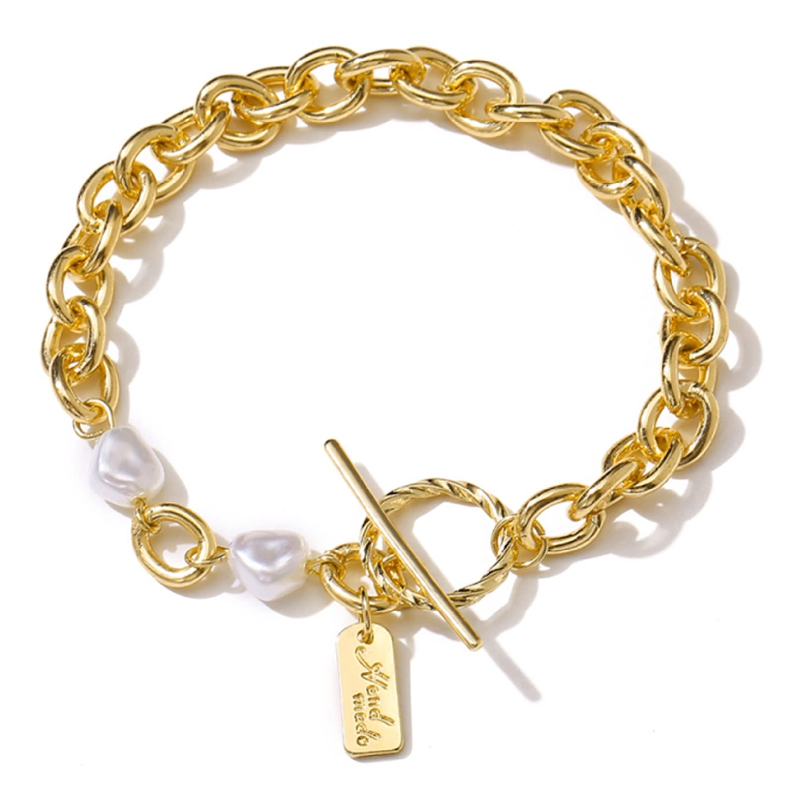 Bracelet Vintage 3 Pièces Liées – Couleur Or Et Argent – Occasion Bon État