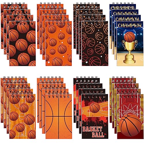 Carnets de sport à spirales en lot de 32 pour cadeaux d'anniversaire
