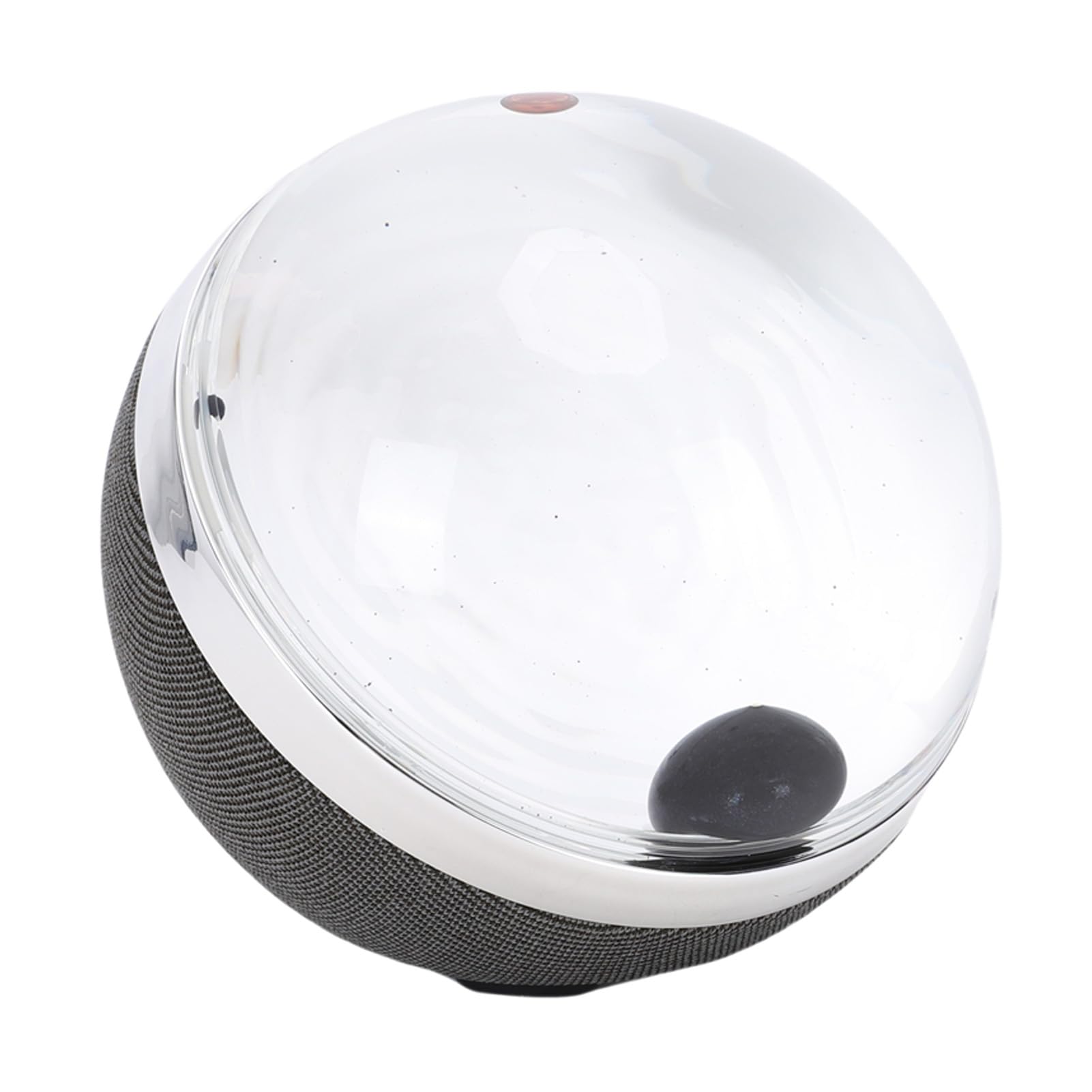 GLOGLOW Visualizzatore di Suoni Ferrofluidi Portatili con Lampada Ritmica Rilevatore di Suoni Fluidi Magnetici con Luce Notturna Calda per Ornamenti da Scrivania Decorazioni per L'home