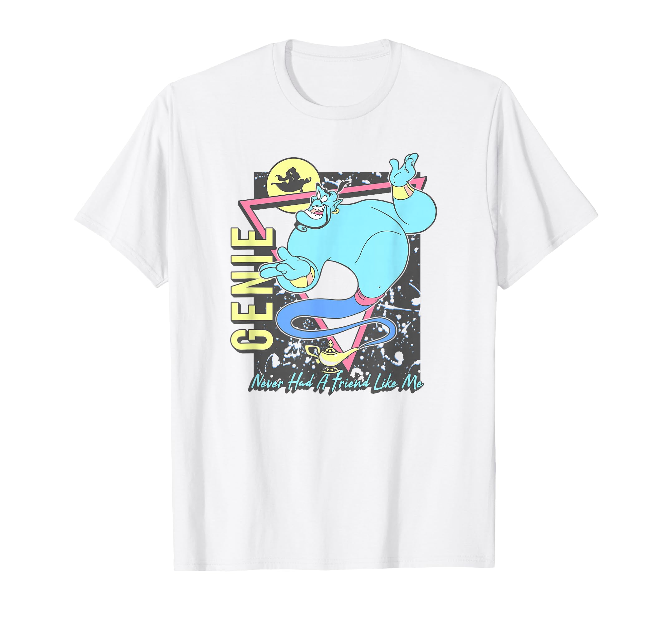 Disney Aladdin Retro Genie Never Had A Friend Like Me T-Shirt