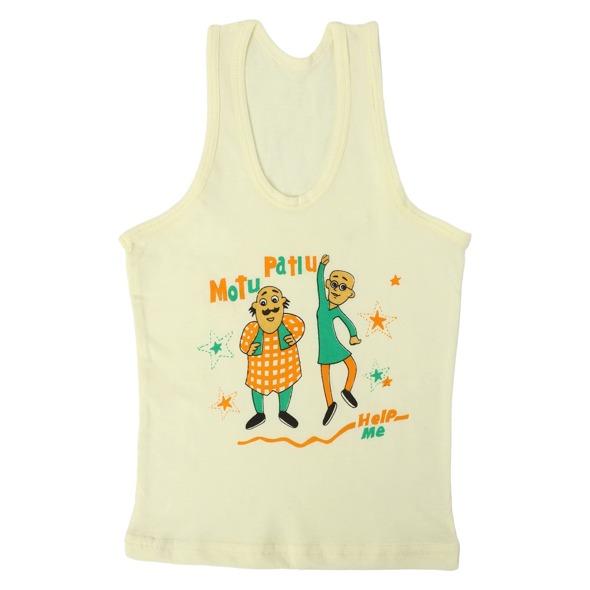 Da Anushi Baby Printed Cotton Vest, Sleeveless Baby Innerwear, Baby Cotton Undershirt Sando, Baniyan, Baby Boys Printed Vest, Baby Summer Innerwear