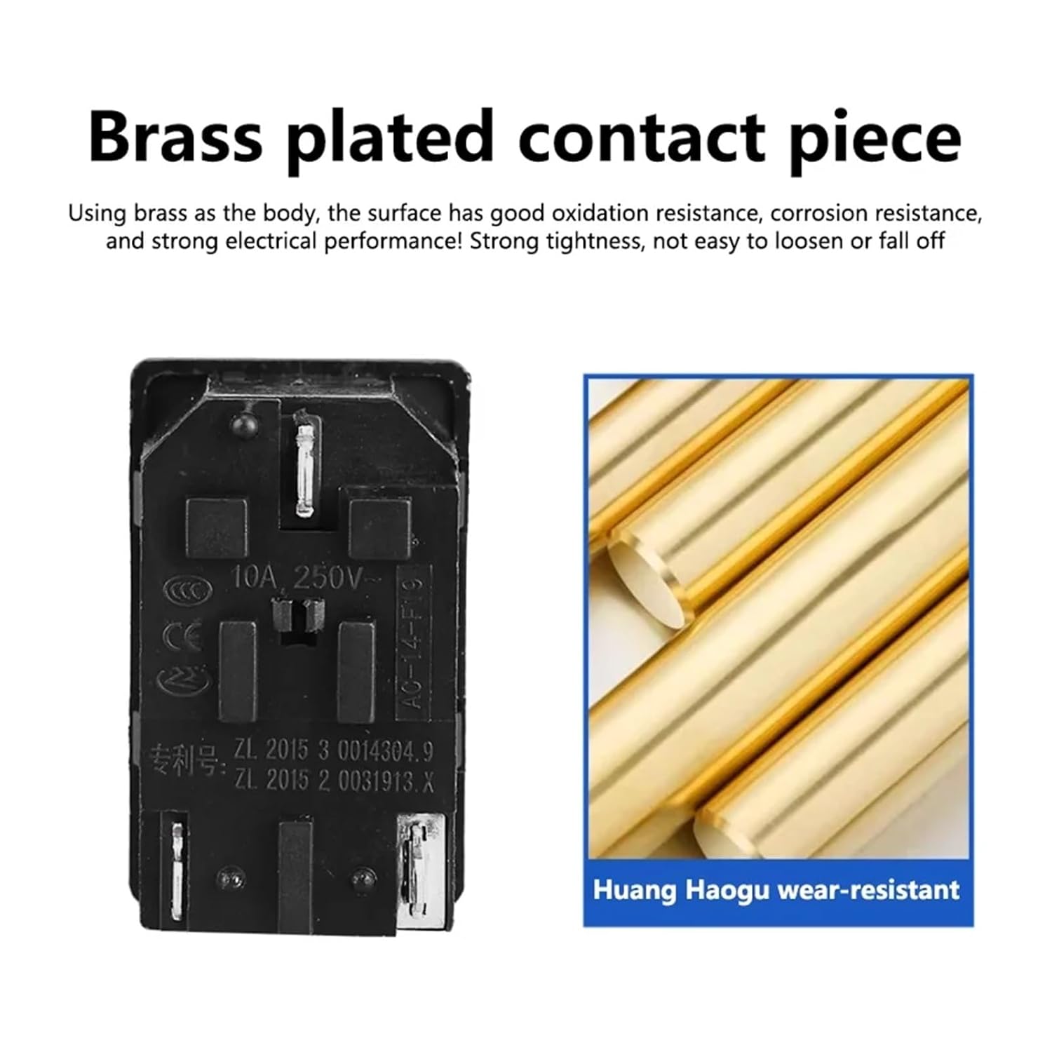 5/20/100PCS 10A 250V 3 Pin lEC320 C14 Panel Mount AC Input Module Power Jack Connector Red LED KCD3(5PCS)