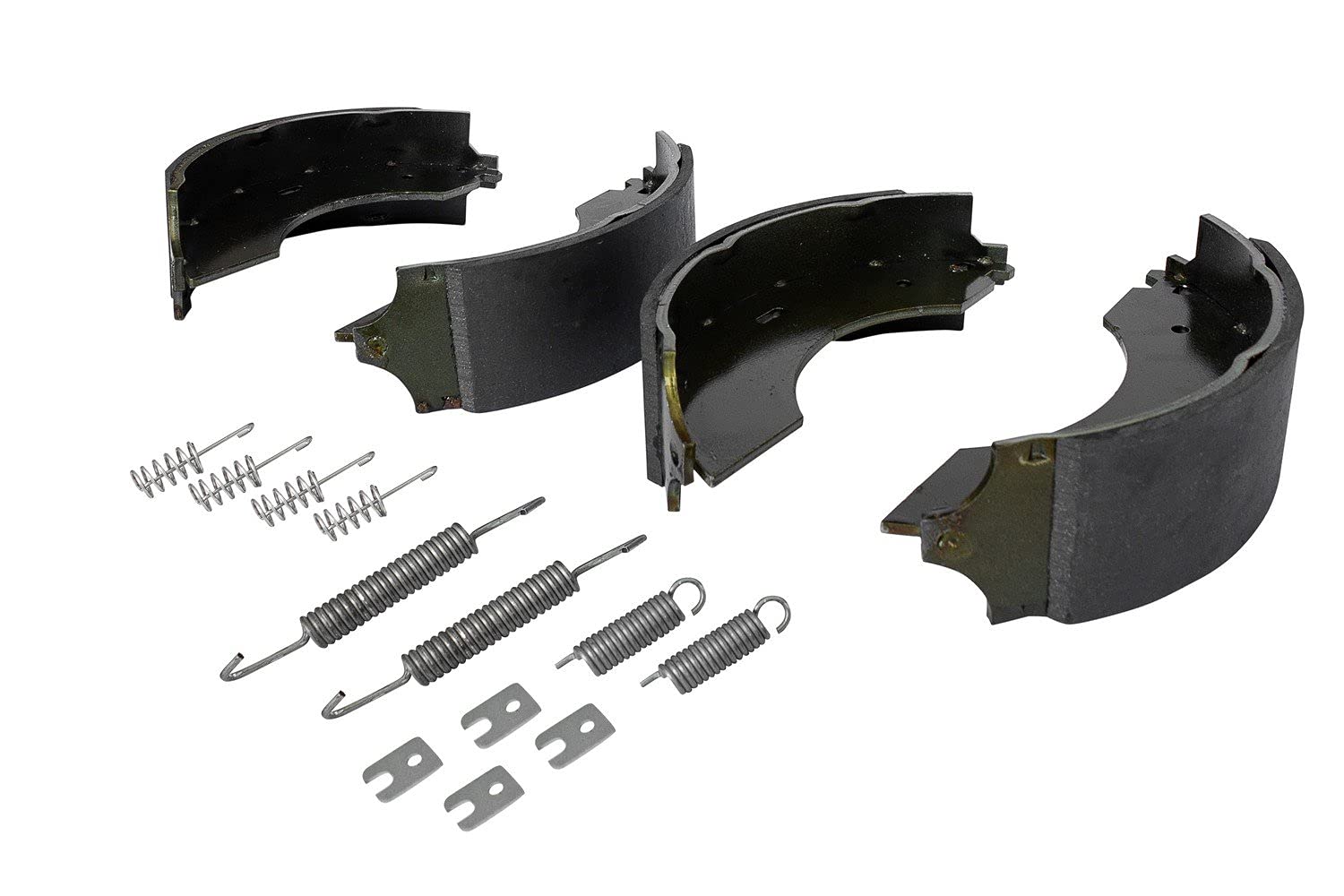 KAMPOL Automotive Mâchoires de Frein 230x60 mm pour AL-KO 2360 2361, Kit de Remplacement Complet avec Ressorts pour Restaurer la Sécurité de Freinage de Remorque