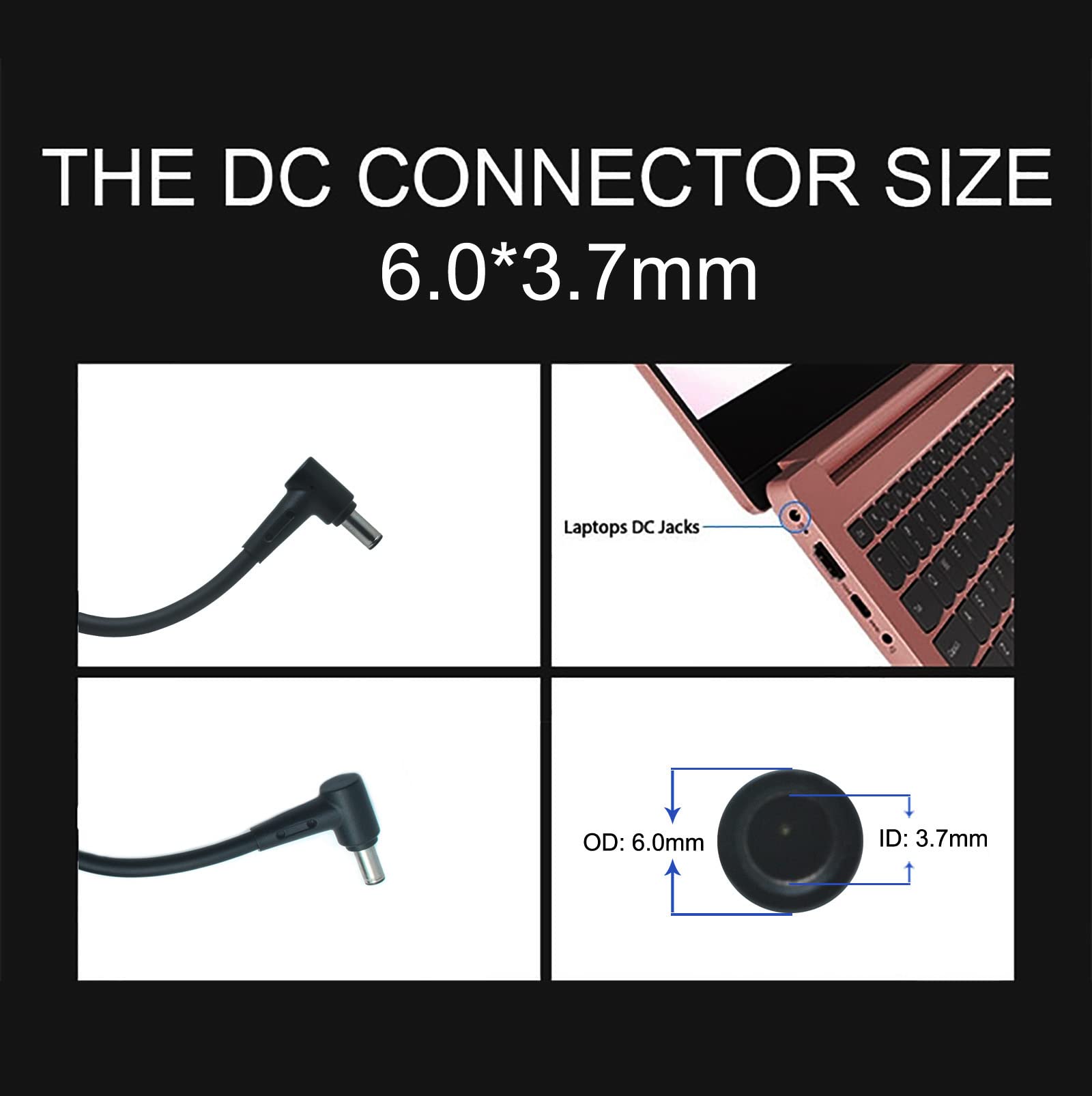 ADP-230 GB B 230 W 19,5 V 11,8 A 6,0 X 3,7 mm Adattatore di ricambio per Asus GX501 GX501VI Zenbook Pro Duo UX581L UX581GV
