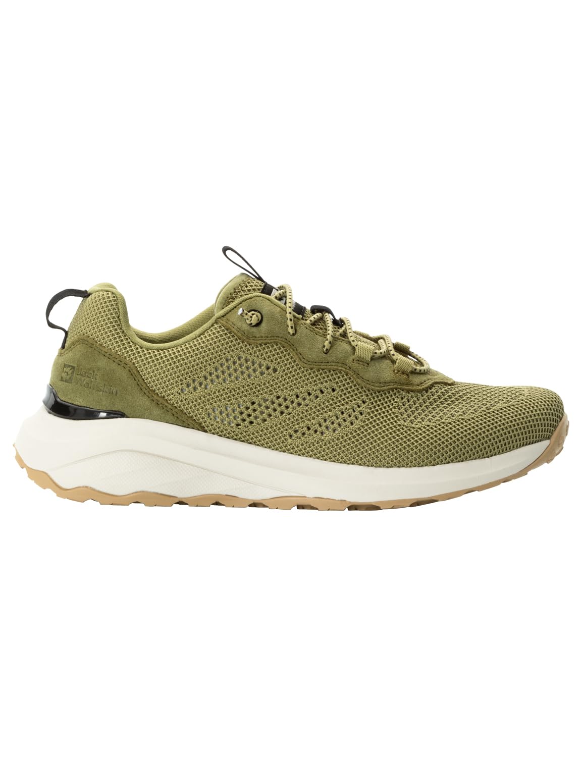 Jack Wolfskin Women's Dromoventure Knit Low WWalking Shoe, Bay Leaf, 6 UK