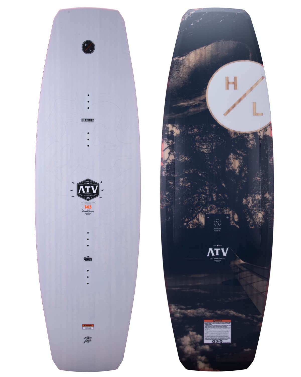 Hyperlite 2023 ATV Graeme Burress Signature Cable Wakeboard - 143cm