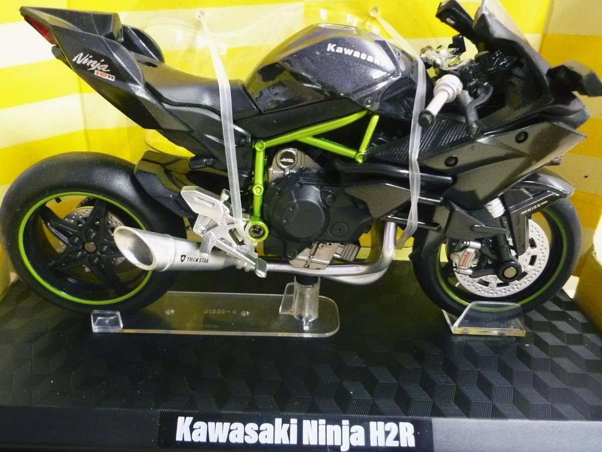 未使用・保管品 DIECAST L 1:12 バイク L SPEED ZONE 4台セット Kawasaki Ninha H2R 他 ダイキャストメタル 札幌市 平岸店 Amazon | 1/12 カワサキ ニンジャ H2R Ninja H2R メタルスピードゾーン