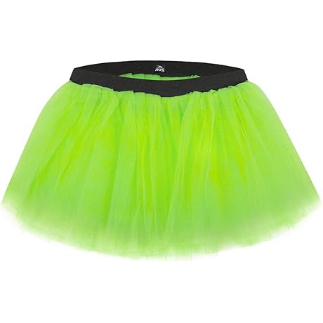 Flowy Neon Tutu Skirt