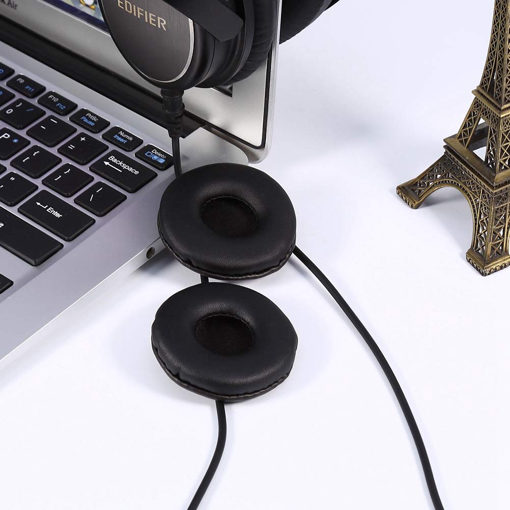 Queen.Y Un Paio di Cuscinetti Auricolari Morbidi di Ricambio Cuscino in Morbida Schiuma di Cuoio per Cuffie Auricolari per Akg K450-K430-K420-K480