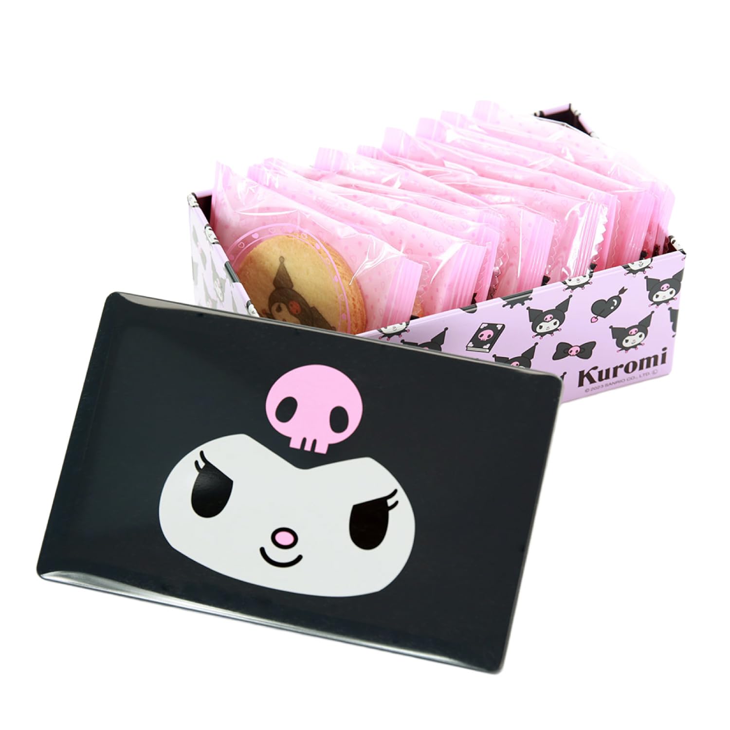 Naga Toya (Naga Toya) Kuromi Print Cookie Cans - 10 Pack, Kuromi
