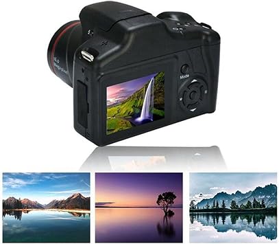 Digital Camera Vlog Camera Photography 16X Digital Zoom 720P HD SLR Camera Anti-Shake Photo Cameras for Live Stream