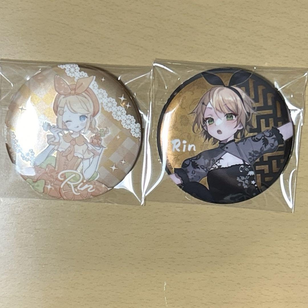 組曲ワンピーススーツ鏡音リン 39culture 缶バッジ