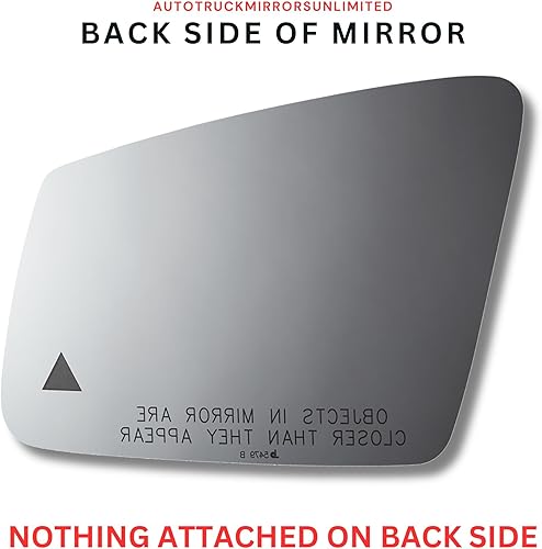 Miniatura 2 de Cristal de repuesto + silicona para Mercedes-Benz CLA250 2014-2019 lado del pasajero - Punto ciego (2015 2016 2017 2018 14 15 16 17 18 19)