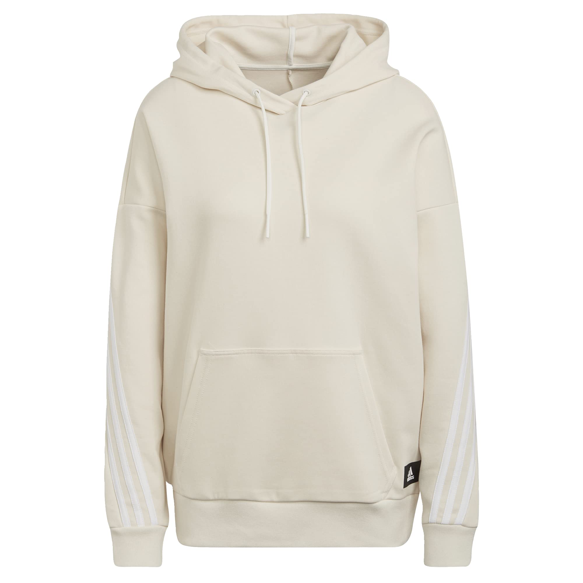 adidas Damska bluza z kapturem z trzema paskami
