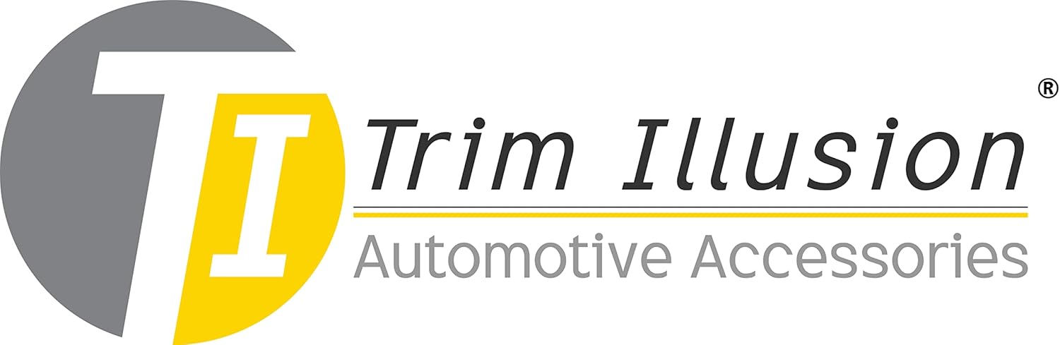 Trim Illusion Patented Tech MC6316BLK Replacement Gloss Black Top Mirror Cover Compatible with 14-22 Jeep Cherokee, 17-23 Jeep Compass