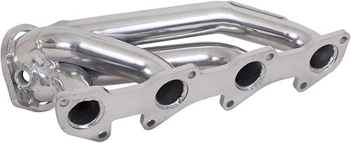 BBK 40120 - Cabezales de escape para Dodge Charger, Challenger, Magnum, Chrysler 300 5.7L Hemi - Acabado de cerámica plateado pulido