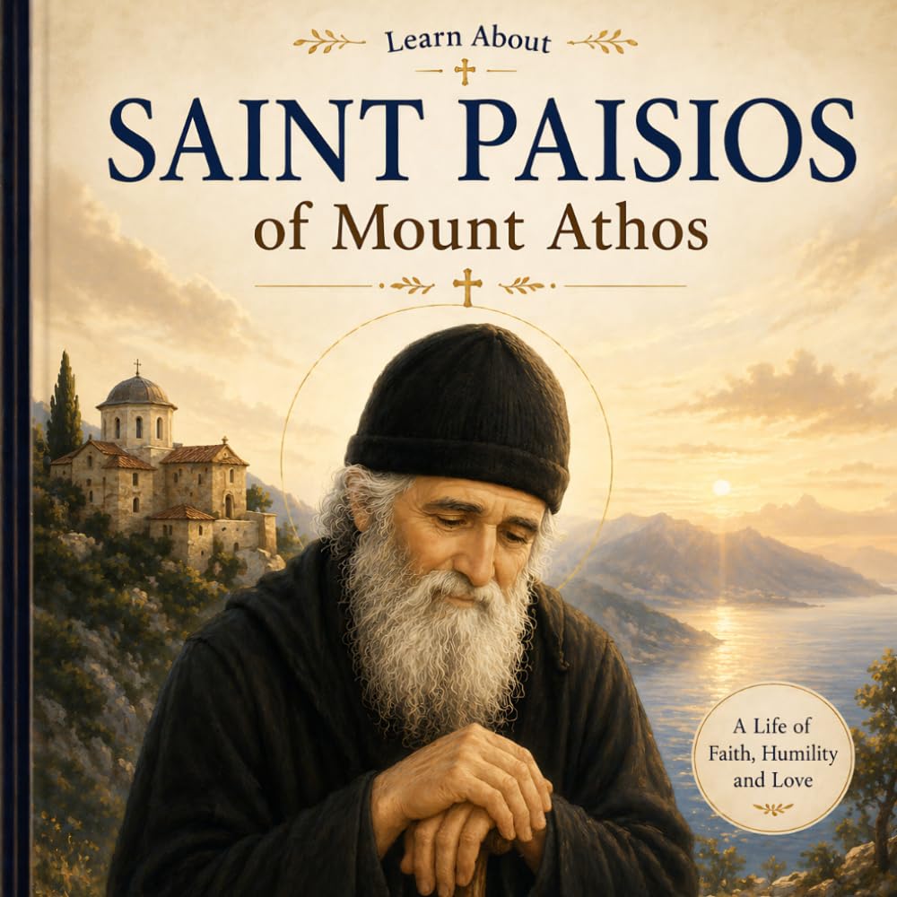 The Life of Saint Paisios of Mount Athos: A Simple Story of Faith, Kindness, and Love for Children (Christian and Maria's world of wonders collection)