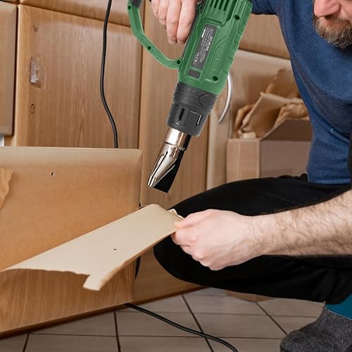 Miniatura 5 de Prostormer Pistola de calor de 2000 W, pistola de aire caliente de 140 F a 1022 F (140.0 F-1,022.0 F) Control de temperatura variable para 3 ajustes