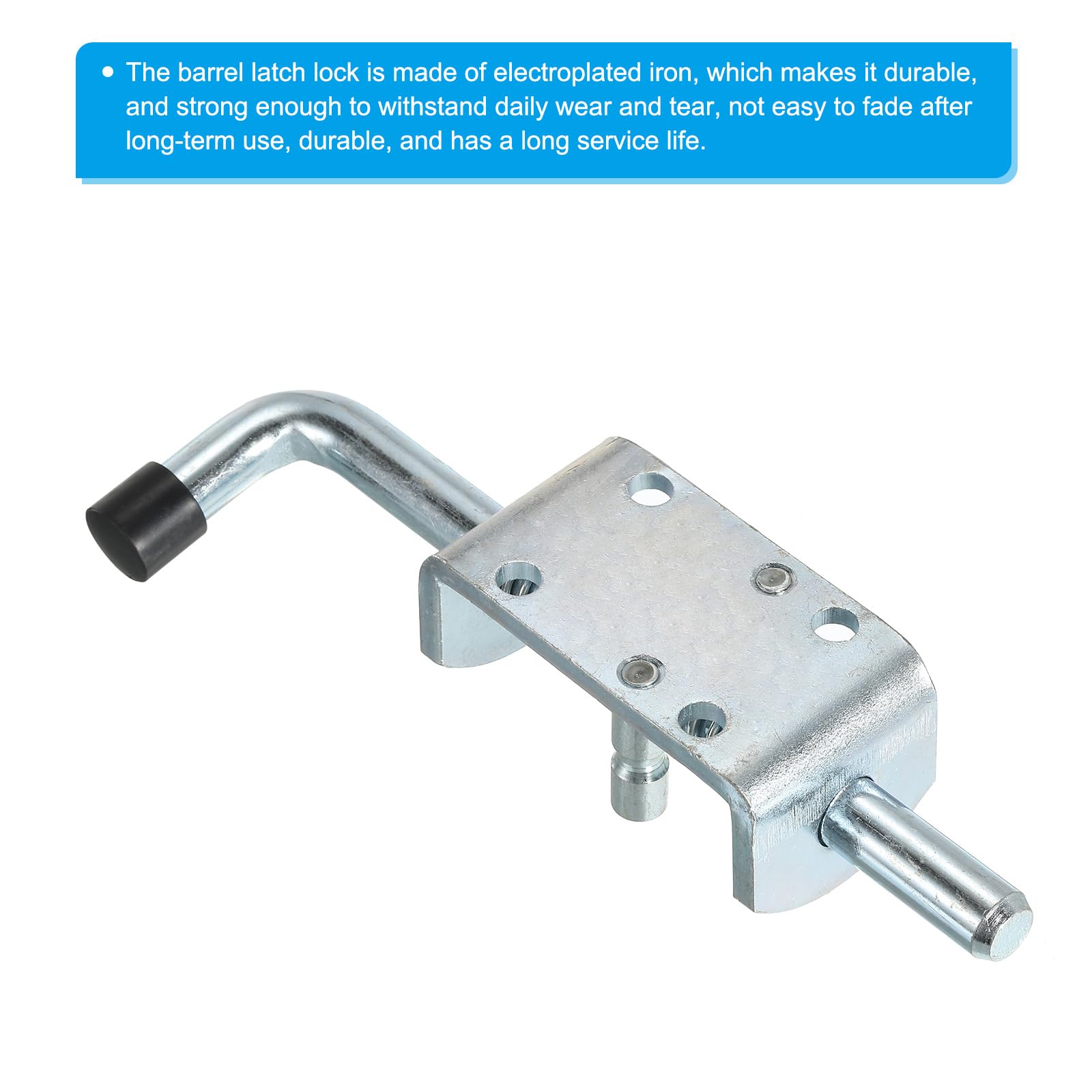 Amazon | PATIKIL スプリング式ラッチピン 165 mm 2個入り 鉄製