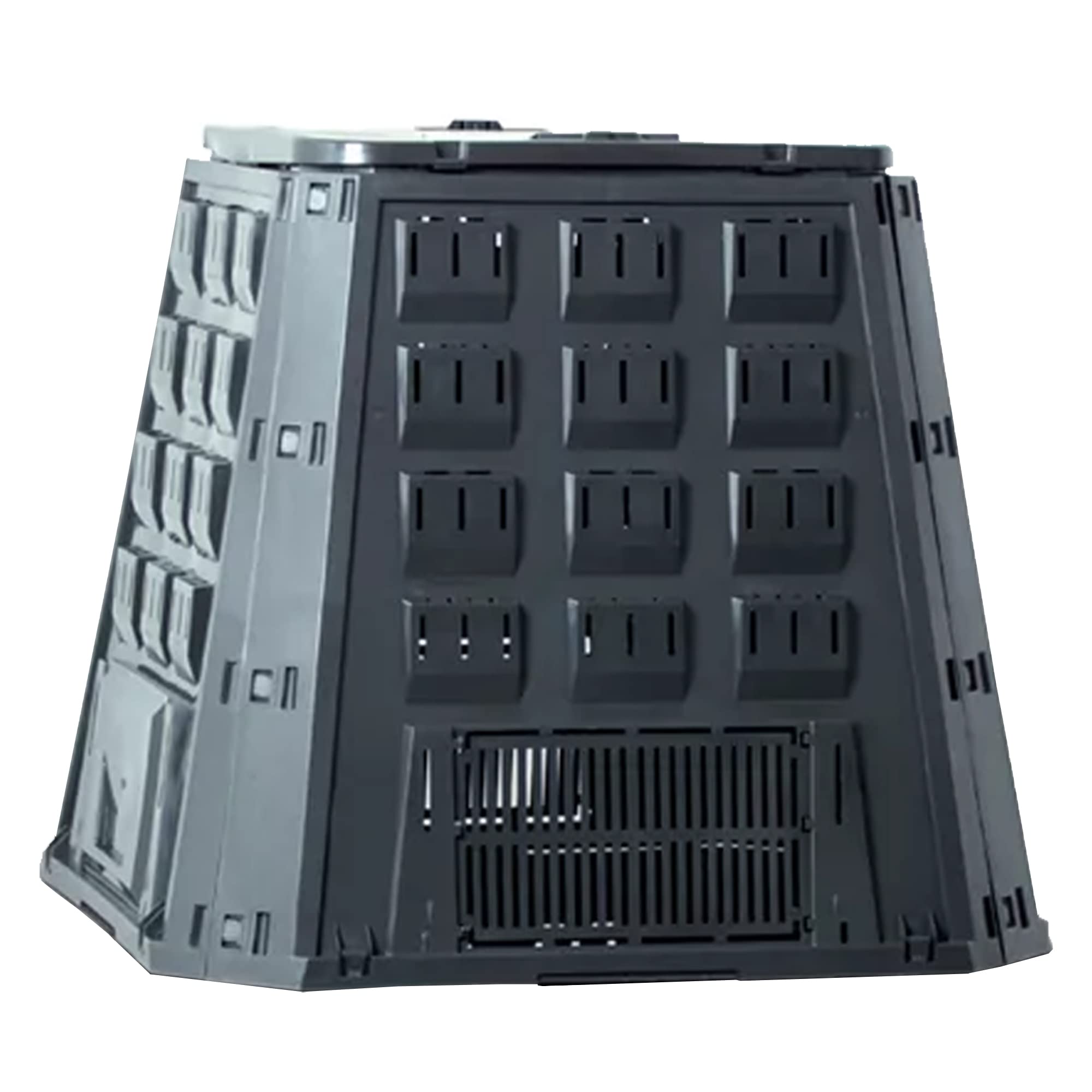 Planta de compostaje evogreen 420l., Dimensiones (mm) 885x885x800, Color Negro
