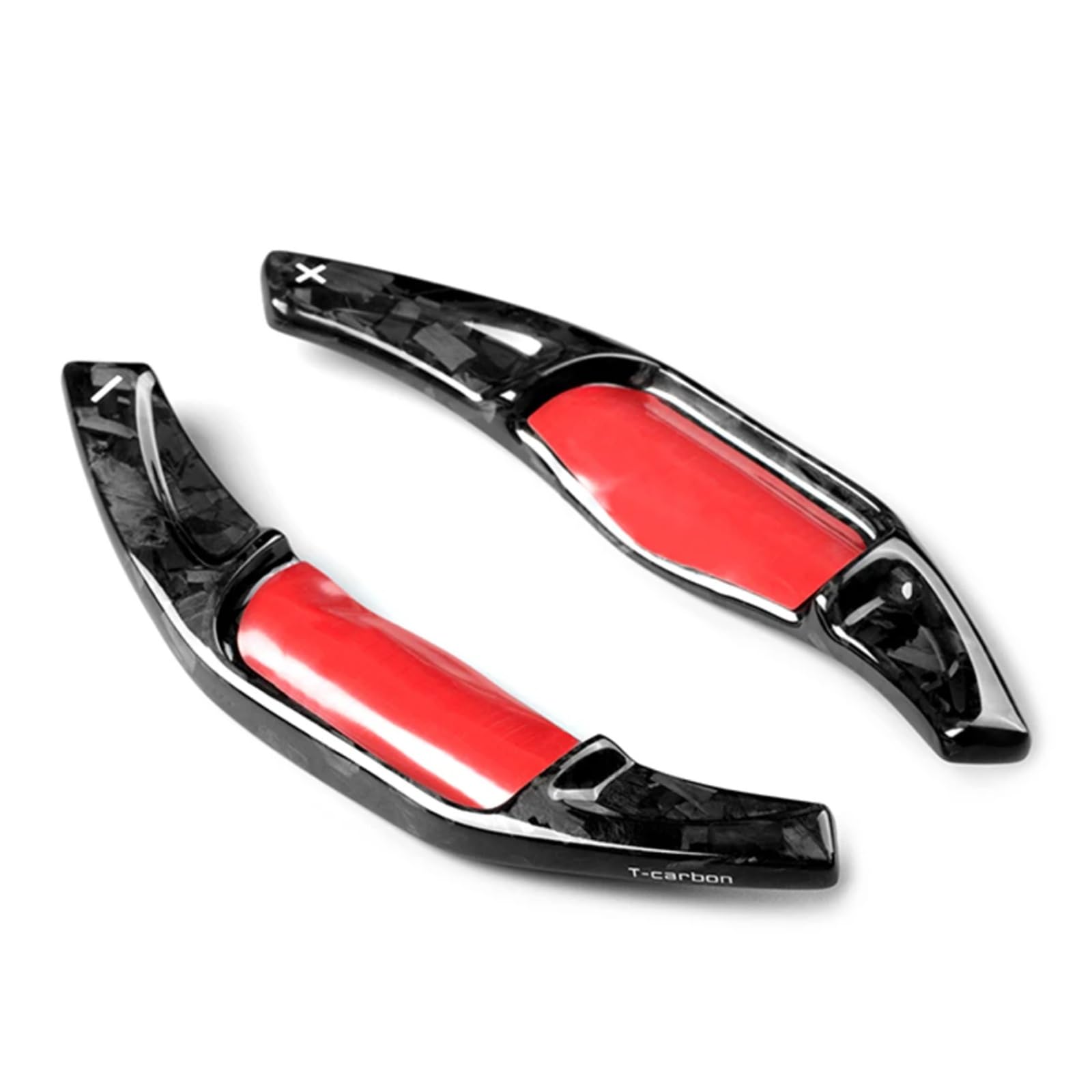 RASFHYG Paddle Shifter Extensions Compatible with Toyota for Camry 2018 2019 2020 Forged Carbon Fiber Car Steering Wheel Paddle Shifter Extension Accessories Assemble Replace