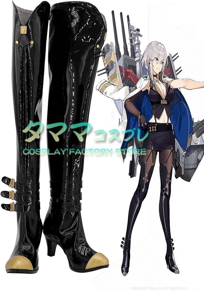 アズールレーン cos靴 サイズ：25cm 材質：PU