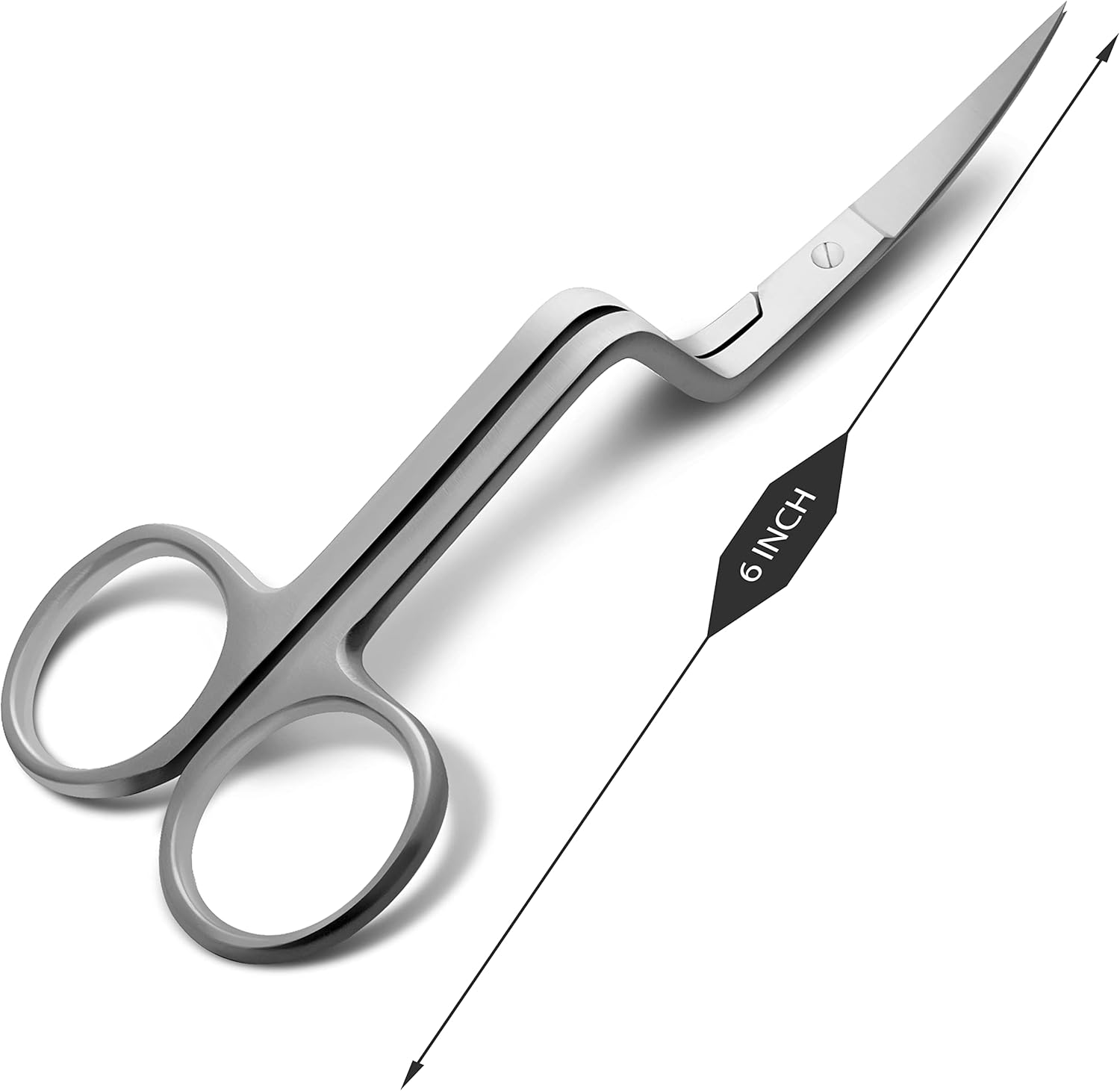 6 Inch Double Curved Scissors – Profal Grade, Multi-pose