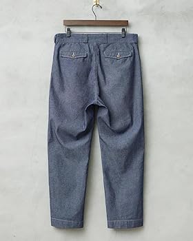 フランス軍1950～60年代M-52シャンブレー ツータックトラウザーWP139 Amazon | [WAIPER] フランス軍 1950〜60年代 M-52 シャンブレー