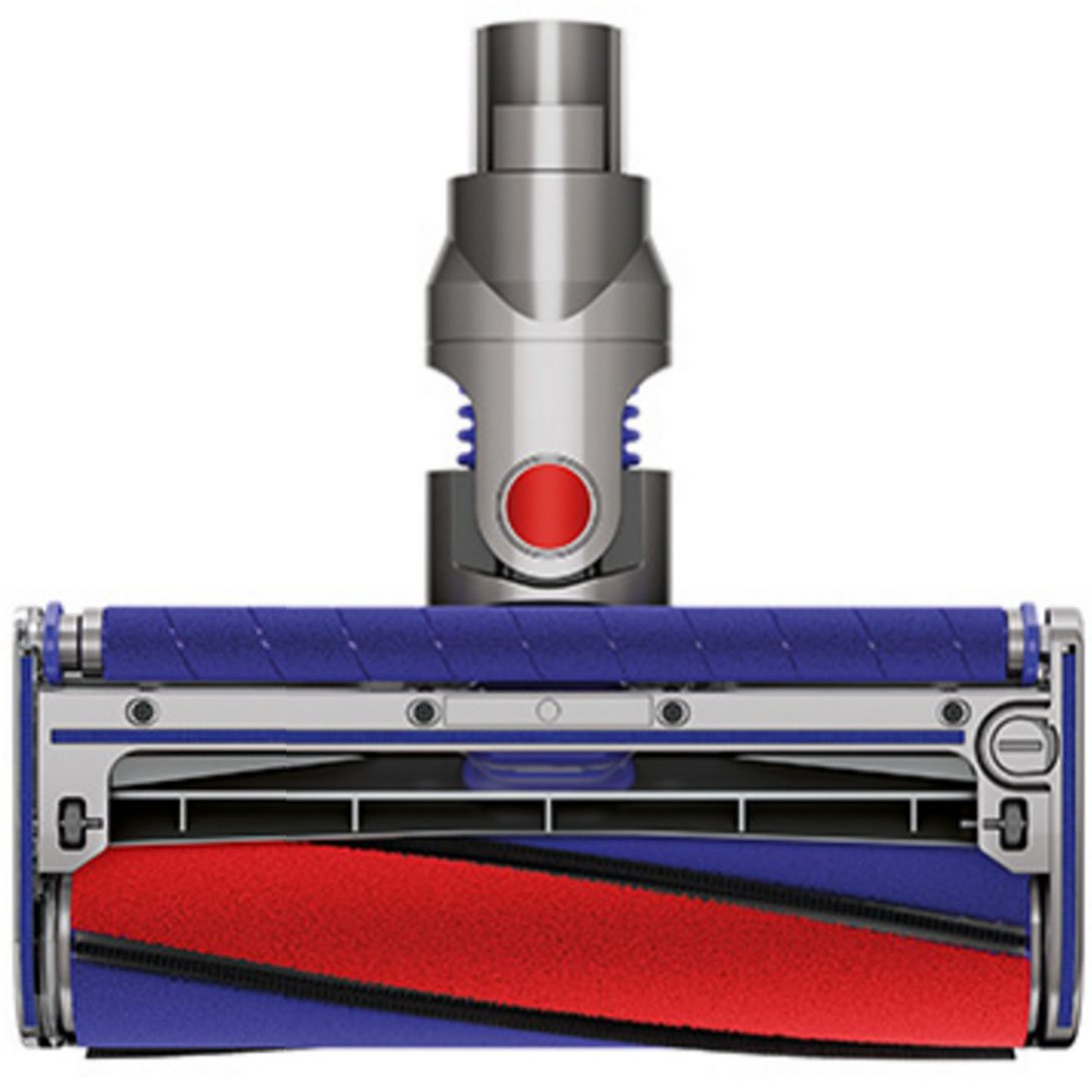 Dyson 966489–01 miękka głowica czyszcząca, czerwona/fioletowa