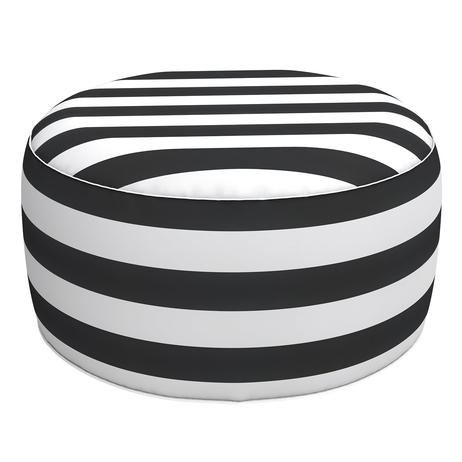 LVTXIII Inflatable Stool Ottoman Footrest with Handle, All Weather Footrest Seat, Indoor or Outdoor Pouf for Home Patio Garden and Camping Use, D31