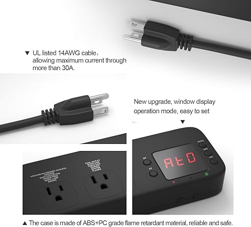 Miniatura 4 de [Nueva generación] Interruptor de vacío automático para herramientas eléctricas, tecnología única de detección de corriente Etoolcity para retrasar