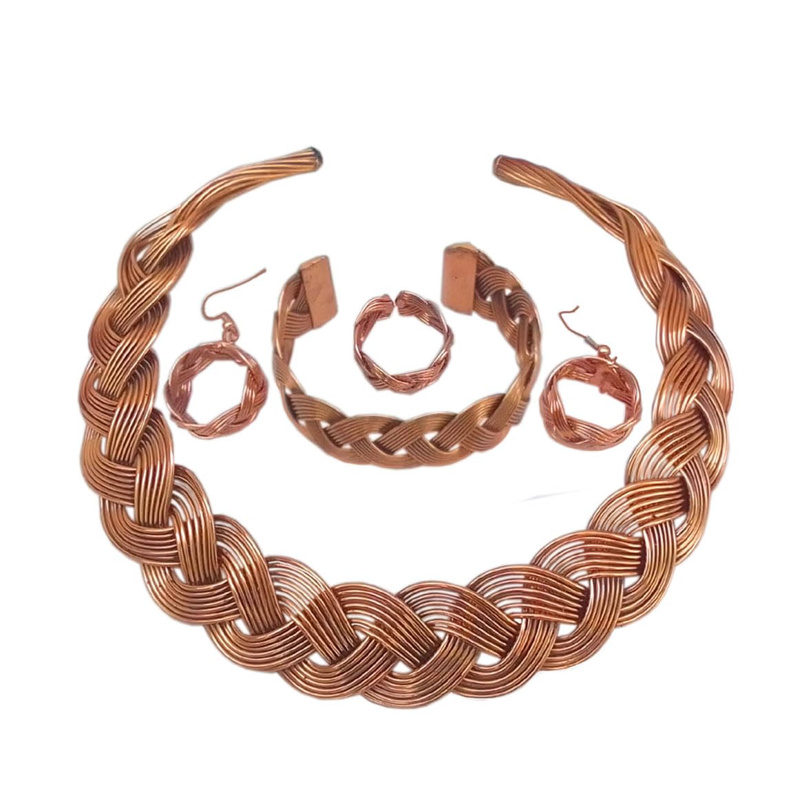 SHINDE EXPORTS pure copper choker necklace set jewellery for women