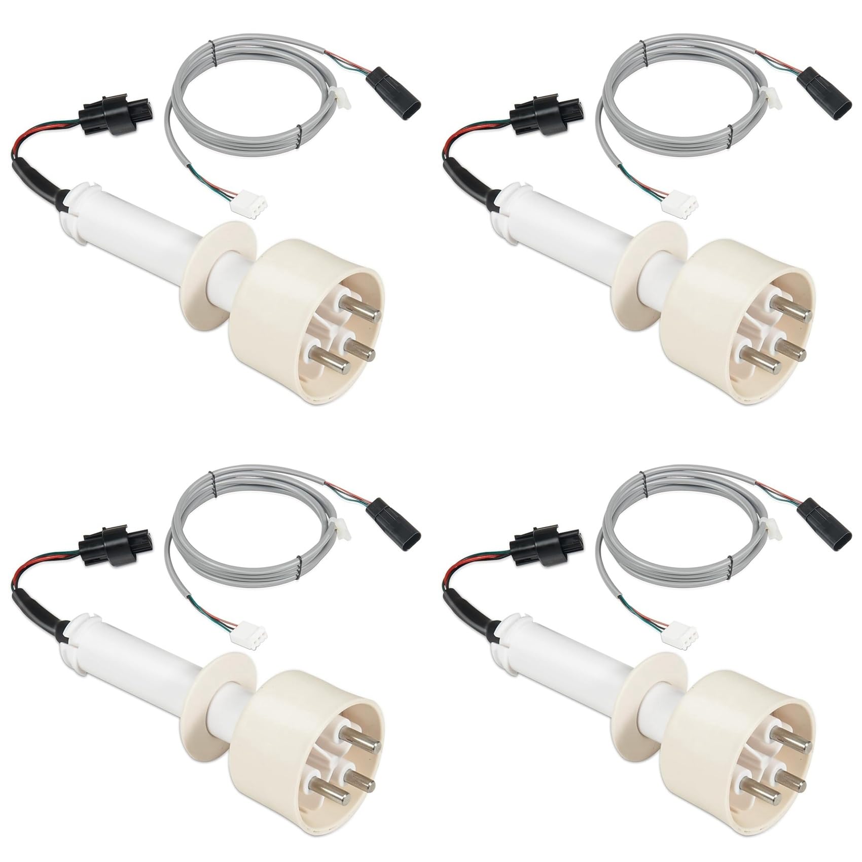 Jnchdghwa As Shown 4X 000016053 Ice Water Level Probe Kit With Harness For Manitowoc Ice Machines Ice Water Level Sensor Probe Kit