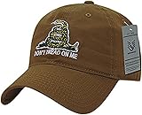Rapiddominance Gadsden Flag Relaxed Graphic Cap Coyote